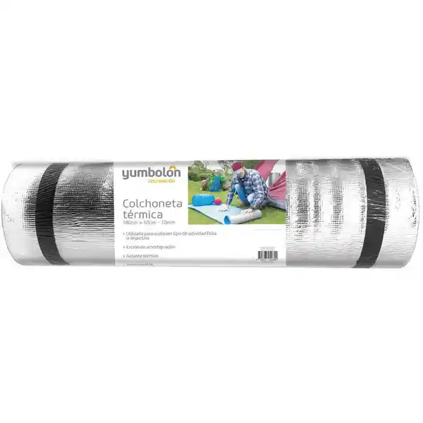Yumbolóm Colchoneta Metalizado Espuma Gym Camp 433