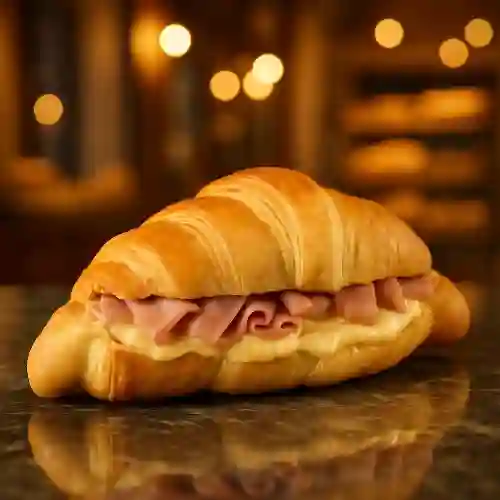 Croissant de Jamón y Queso