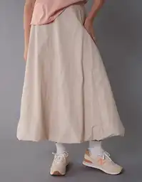 Falda Mujer Beige Talla: LARGE 5116676 American Eagle