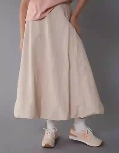 Falda Mujer Beige Talla: LARGE 5116676 American Eagle