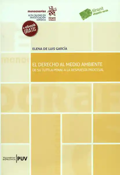 Derecho al Medio Ambiente - Elena de Luis García