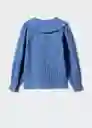 Camisa Casilda Azul Talla 12 Niñas Mango