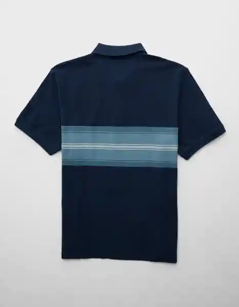 Camiseta Polo Hombre Azul Talla: X-LARGE 4395410 American Eagle