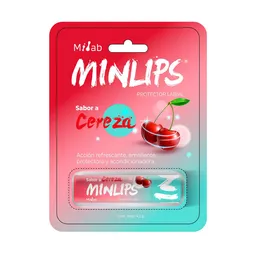 Minlips Protector Labial Acción Refrescante Barra Cereza