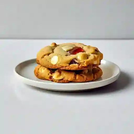 Galleta De Chocolate Blanco Y Bocadillo