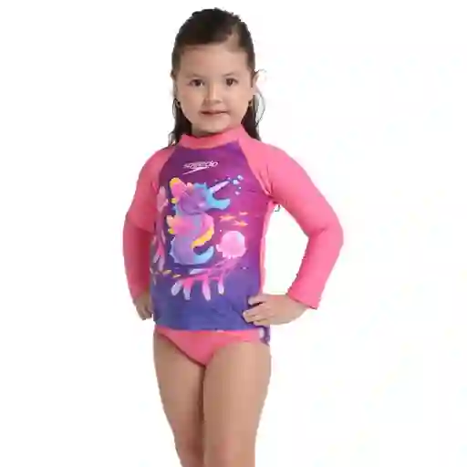 Camiseta Manga Larga Sunshine Seahorse Bebé Talla 6 Speedo