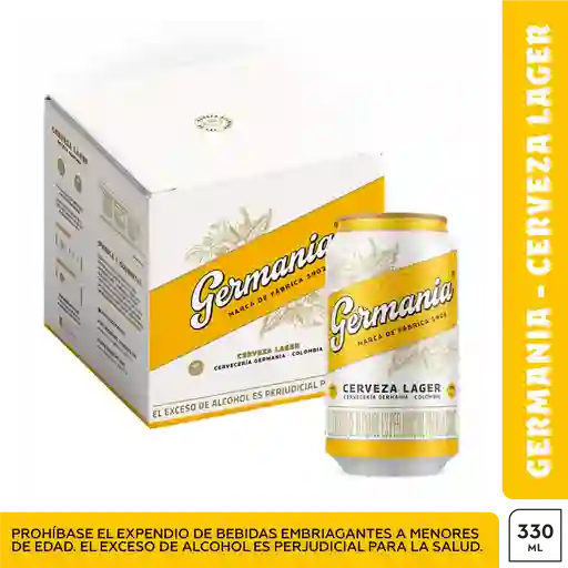 Germania lager 4pack 330 ml