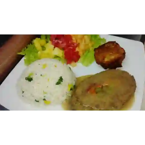 Rollo de Carne en Salsa Terillaky