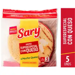 Sary Arepas Superespeciales con Queso