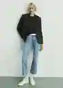 Jean Sienna Tejano Medio Talla 42 Mujer Mango
