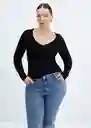 Jean Sienna Tejano Medio Talla 32 Mujer Mango