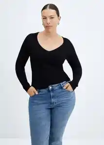 Jean Sienna Tejano Medio Talla 32 Mujer Mango