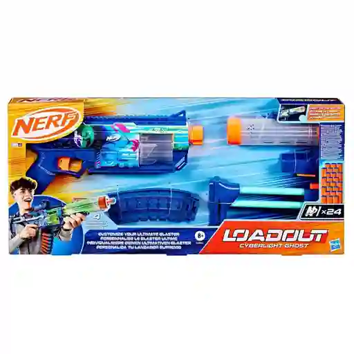 Nerf Juguete Lanzador Loadout Cyberlight Ghost
