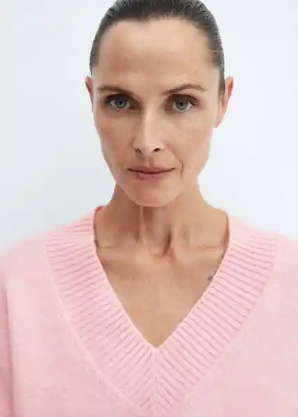 Jersey Taldorav Rosa Talla L Mujer Mango