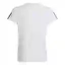 Adidas Camiseta Manga Corta G Tr-Es 3S T de Niña Blanco Talla XL