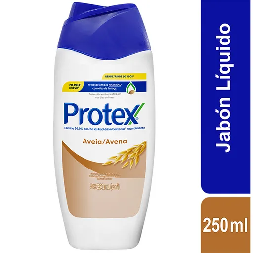 Protex  Jabon Liquido Corporalantibacterial Avena 250Ml
