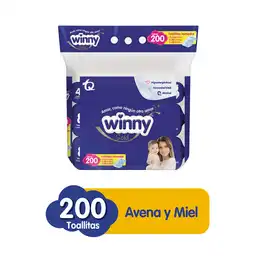 Winny Toallitas Húmedas Avena y Miel