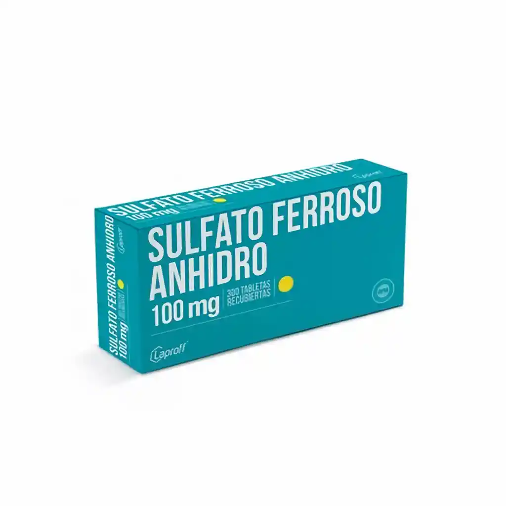 Sulfato Ferroso Anhidro (100 mg)