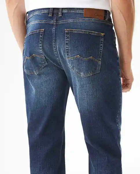 Jean Slim Fit-Morrison Azul Clásico Oscuro Talla 34/32 Chevignon