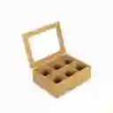 Caja Para té en Bambú Ambiente Gourmet