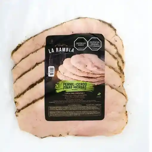 Pernil Porcion Plato - La Rambla