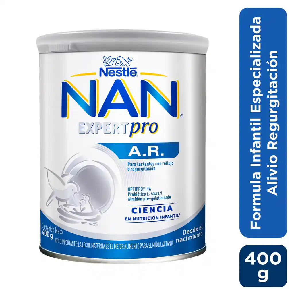 Fórmula infantil NAN EXPERTPRO AR x 400g