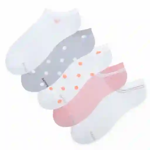 Medias Deportivas Tobileras Cortas Junior Femenino Sabina Nylon X5 Jr Galax Talla 8-10