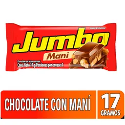 Chocolatina Jumbo Mani