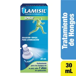 Lamisil Spray Tratamiento para los Hongos en la Piel 30 mL