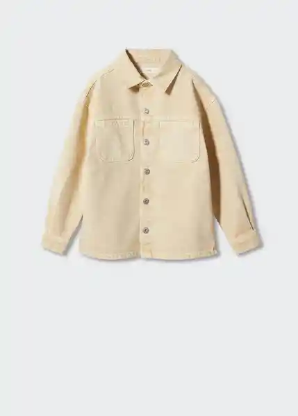 Sobrecamisa Alex Crudo Talla 06 Niños Mango