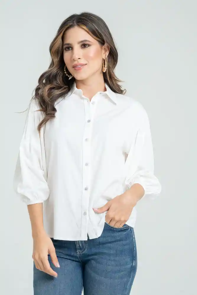 Camisa Celeste