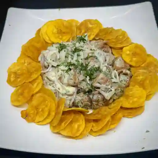 Ceviche de chicharrón costeño(300 g)