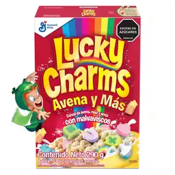 Cereal LUCKY CHARMS con malvaviscos x 290g