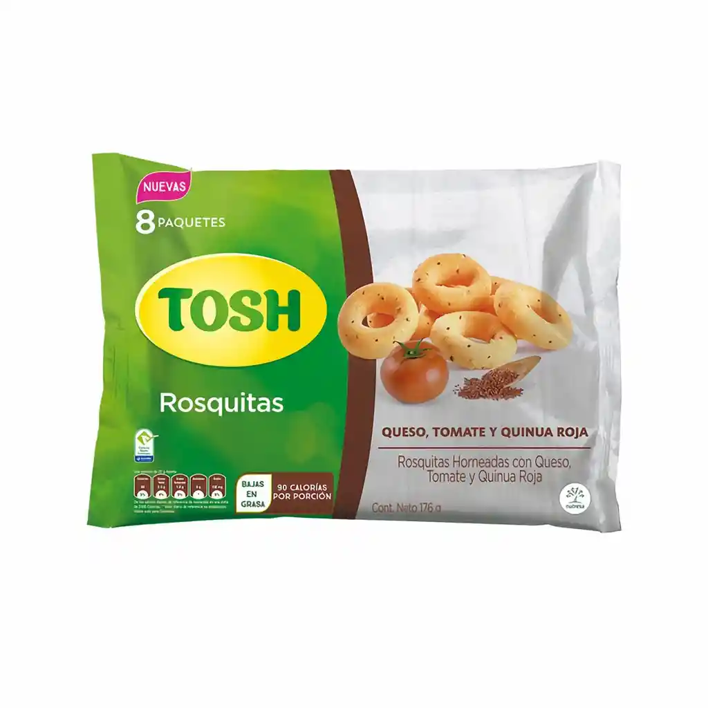 Tosh Rosquilla Queso Tomate Quinua