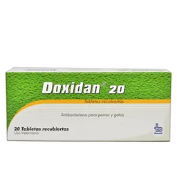 Doxidan 20 Antibacteriano para Perros y Gatos