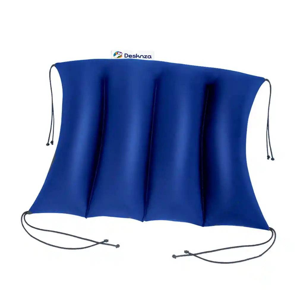 Desknza Cojín Silla Azul