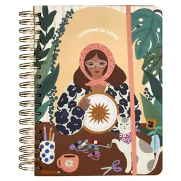 Cuaderno 1/2 Oficio Multicolor 18 x 24 Casaideas