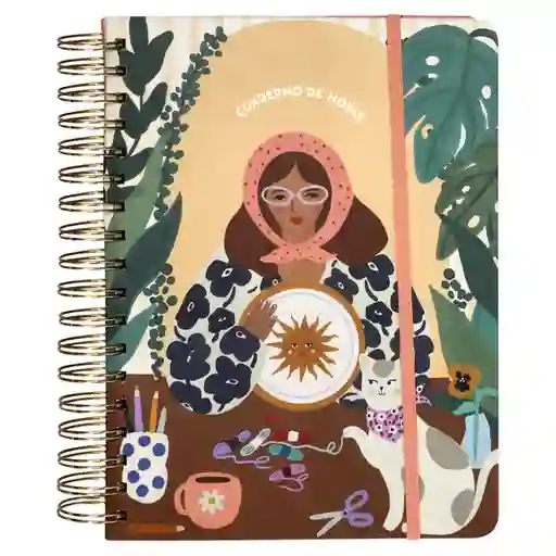 Cuaderno 1/2 Oficio Multicolor 18 x 24 Casaideas