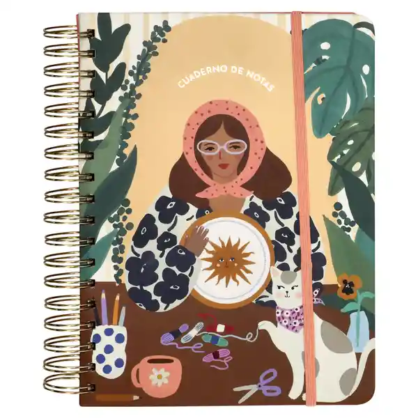Cuaderno 1/2 Oficio Multicolor 18 x 24 Casaideas