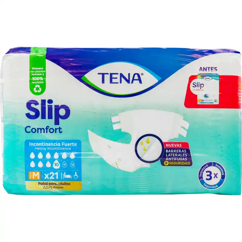 Tena Pañal Slip Comfort Medium