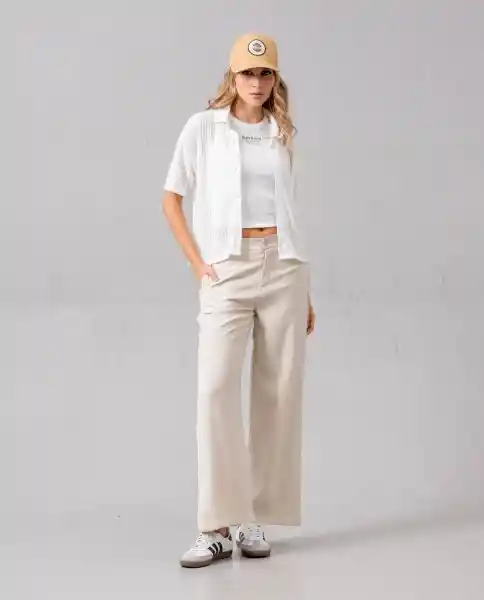 Camisa Mujer Blanco 0 Claro Talla L 44540 Rifle