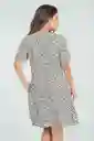 Vestido Corto Animal Print