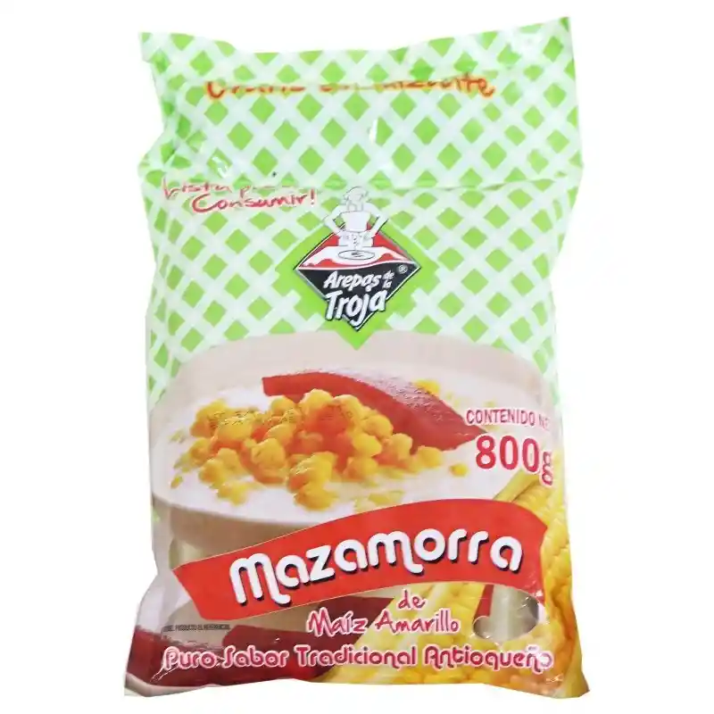 Arepas de la Troja Mazamorra Antioqueña