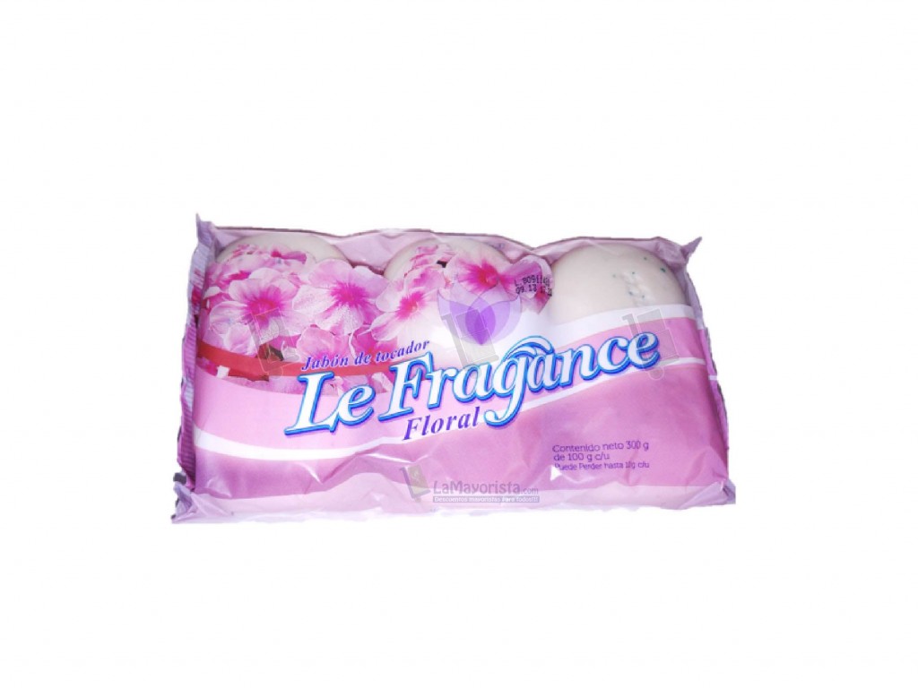 Le Fragance Jabón de Tocador Aroma Floral 300 g