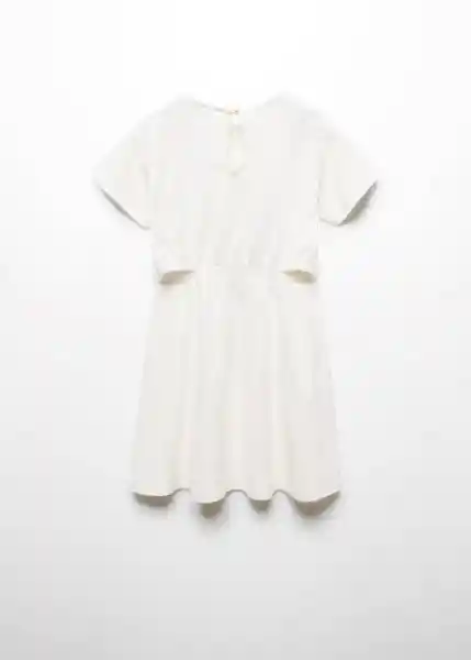 Vestido Ona Offwhite Talla 14 Niñas Mango