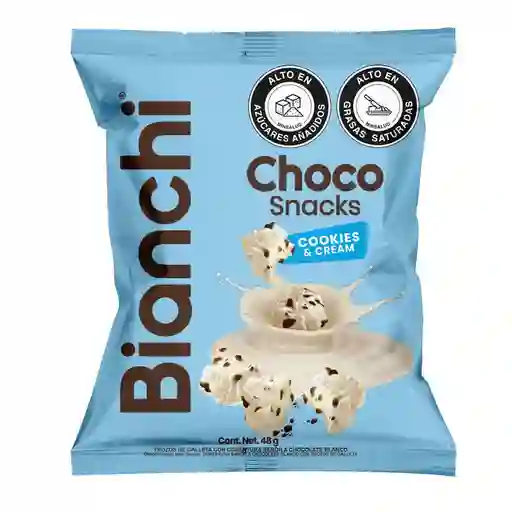 Bianchi Choco Snacks Sabor a Cookies and Cream
