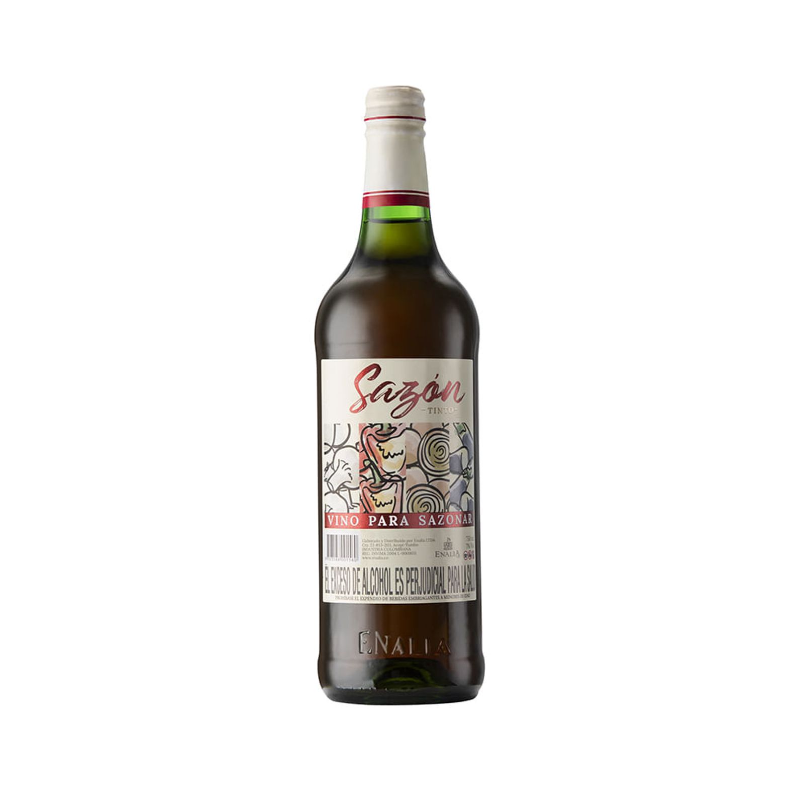 Sazón Vino Tinto para Sazonar 750 ml