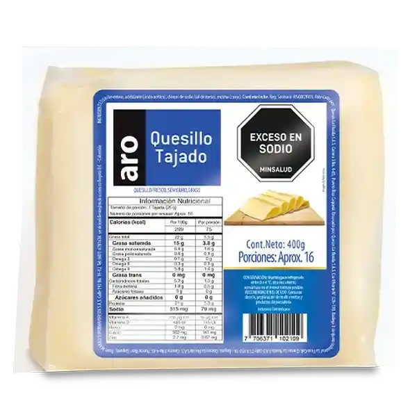 Aro Quesillo Tajado