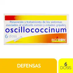 Oscillococcinum Boiron Antigripal Prevencion Del Resfriado