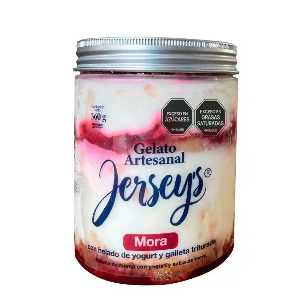Helado Jerseys Yogurt Mora (360 Gr)